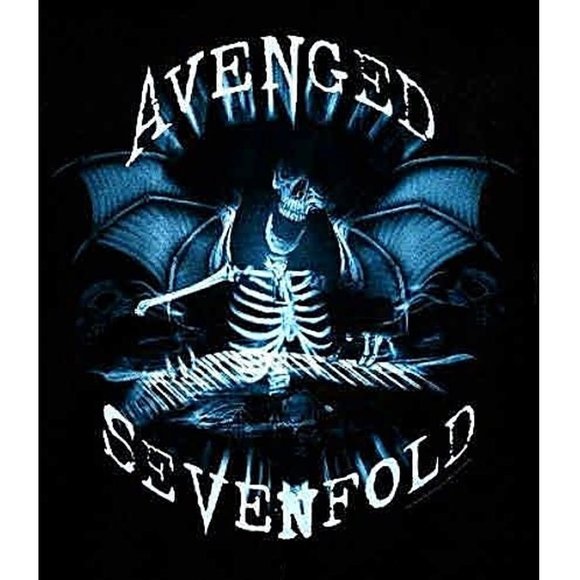 Avenged Sevenfold Nightmare A7X metal rock Official T-Shirt S NWT - Picture 2 of 2